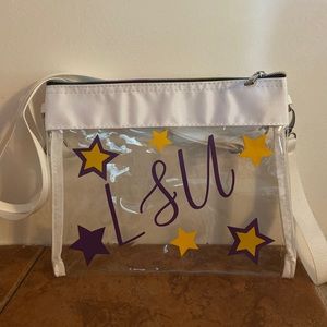 Custom LSU/ Louisiana bag
